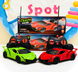 Crazy Racing RC Spray Sports Car – Remote Control Smoke Car with LED Lights item no XJD575-68A