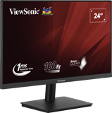 VIEWSONIC EYE PROTECH LED 24” VA2406-MH (1ms, 75 Hz, VA Panel, FHD (1920 x 1080), View mode, Eco mode, Blue light Filter, Flicker free, Surface: Anti-Glare, SPEAKER 2W x 2, Adjustments: Tilt, (HDMI & VGA Port) & Vesa Mount).