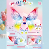 Kids Battery-Operated Electric Electric Light Up Butterfly Wings Set – ITEM NO 565