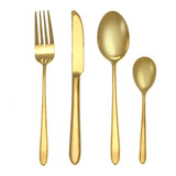Arshia Premium Stainless Steel Cutlery Sets 26pcs Gold