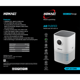 Homage Air Purifier For Small Room HAP-251DWB