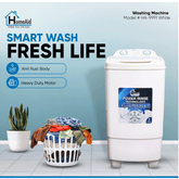 Bring convenience and performance together with the HomeAid HA-9991 Single Tub Washing Machine — designed for effortless washing and long-lasting reliability. With a powerful motor, durable body, and energy-efficient design, this machine saves time, water, and electricity while giving your clothes a fresh, deep clean every time. Perfect for small families, bachelors, and quick laundry needs, the HA-9991 is compact yet powerful — making your daily wash effortless and efficient.