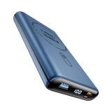 Login L-712 Magna | 10000mAh 22.5W | 15W Magsafe | Digital Display - Darkblue