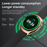 Mibro Watch Lite3 Pro with 1.32″ UHD Amoled Display, GPS & Bluetooth Calling – Blackish Green