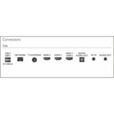 Philips 8100 Series 55” 55PQT8169/98 4K Ultra HD QLED Smart TV with Dolby Vision, Dolby Atmos, Android TV, HDR10, Ambilight, and Voice Control