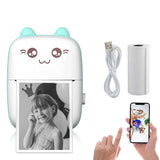 Pocket Mini Rechargeable Thermal Bluetooth Printer