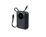 Ronin Zapster Power Bank 20000 mAh with Digital Charging Indicator, 27W Max Type C Input, 35W Max Output with Power Delivery