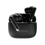 Ronin R-740 Earbuds | Its The Music | Premium & Sleek Design | Bass Sound (Black)