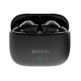 Ronin R-740 Earbuds | Its The Music | Premium & Sleek Design | Bass Sound (Black)