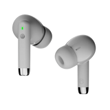 Ronin R-740 Earbuds | Its The Music | Premium & Sleek Design | Bass Sound (White)