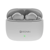 Ronin R-740 Earbuds | Its The Music | Premium & Sleek Design | Bass Sound (White)