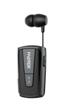 FASTER R12 Pro Retractable Bluetooth Headset Clip-on Earbuds