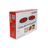 Alpina SF-6006 Glasstop Double Ceramic Hotplate