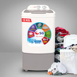 SG-1201 Single Tub Washing Machine - 12KG