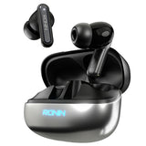 Ronin Vox Software Based Earbuds Hybrid ANC | 40 Hr Playtime - 7085 SILVER