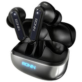 Ronin Vox Software Based Earbuds Hybrid ANC | 40 Hr Playtime - 7085 SILVER