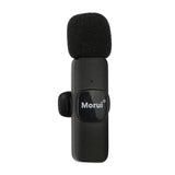 Morui 2 In 1 Mic (GM-H9) - Wireless Microphone 2 In 1 (Compatible With Both I Phone & Type C)