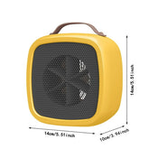 Winter Portable Heater Convenient Mini Heater Desktop Home Student Electric Heater Foot Warmer