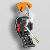 8 in1 Professional Rechargeable COB Keychain Light with Screw Driver and Cigarette Lighter