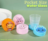 Foldable Mini Pocket Plastic Water Glass