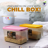 Fridge Storage Chill Box With lid And Handle
