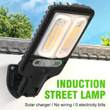 40W Solar Street Lights Outdoor, Solar Lamp With 3 Light Modes Waterproof
