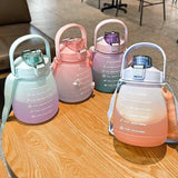 Fancy 1300ML Oval Shape Direct Sip Water Bottle