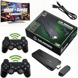 2.4GHz Wireless Game HDMI (High Definition Media Interface) with 2 Controllers (10 Thousand+ Games)