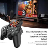 S10 Portable Retro Handheld Gaming Console, Duo Wireless Controller Game Stick