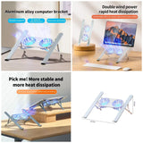 Laptop Cooling Fan Stand