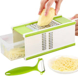 4 Sided Vegetable Cutter with Container