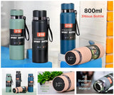 Hot n Cold Stainless Steel Water Bottle with Temperature Display 800 ML