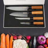 4 Pcs Japanese Knife Set