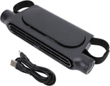 Portable Car Seat Fan - 3 Speeds Headrest Cooling Air Fan USB Powered