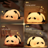 Silicone Panda Lamp