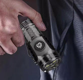 Mini Portable 3 eyed LED Flashlight