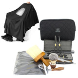 Personal Barber Kit for Grooming with Black 5.5 Inch Scissors