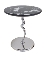 Linea Side Table - 1033 Silver (Available on Easy Installments)