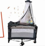 Portable Baby Playard & Travel Cot with Mosquito Net