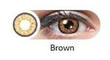 Luxurious Party Wear Plano Contact Lenses (Artificial)– Brown Colors Available