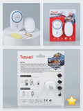 Teraol Wireless Doorbell Waterproof Smart Call Bell for Home, Office & Shop
