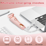 Lady Electric Shaver 2-in-1 Dual Head Hair Remover – Gentle & Rechargeable