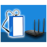 WiFi Router Power Bank - No more Wifi device off when lights out