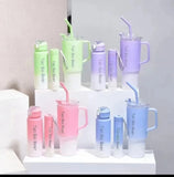 Elegant Design Travel Mug Style 3pcs/set 1200ml/550ml/280ml Water bottle (Mix/Random Colors)
