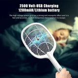 Electric Rechargeable Mosquito Killer Racket