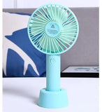 Mini Handheld Fan Rechargeable Portable Personal Desk Table Fan, Portable Small Cooling Cute Fan for Outdoor Travel Office Home