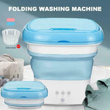 Mini Washing Machine Foldable Bucket Type - Laundry Clothes Washer- With Dryer