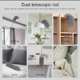 Microfiber Duster with Extension Pole
