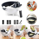 Wet Basket Drainage Multipurpose Vegetable Cutter