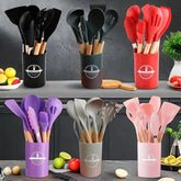 12 pcs Silicone Utensils set